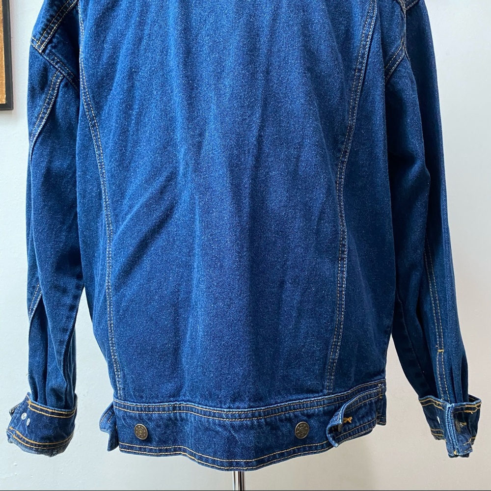 🍄 3/$30 Trump Marina Vintage Trucker Jacket - Picture 8 of 11